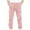 1-Pink, variant on 4-13Years Boys And Childrens Sports Cargo Pants Stretch Elastic Waist School Kids Twill Joggers