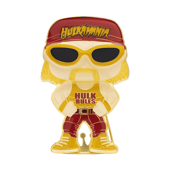 Funko Pop Pin Collectible Vinyl Figure, WWE Hulk Hogan Hulkmania, 3.79"
