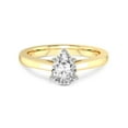 thumbnail image 3 of 5 Carat IGI Certified Pear Shape Lab Grown Diamond Engagement Ring | 14K Yellow Gold |Teagan Solitaire Diamond Ring | FG-VS1-VS2 Quality Friendly Diamonds, 3 of 4