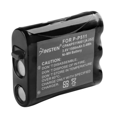 Insten P-P511 Type 24 Replacement Ni-MH Battery HHR-P402A HHR-P402 for Panasonic Cordless Phone KX-FPG371 KX-TG2236S
