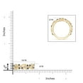 thumbnail image 5 of ANGARA Natural Nature Inspired Round Blue Sapphire & Diamond Vine Ring in 14K Yellow Gold for Women (Size-1.8mm) | September Birthstone, Anniversary, Jewelry Gift for Women | Natural Sapphire Ring, 5 of 10