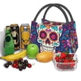 thumbnail image 3 of Easygdp Dead Day Party Bolsa de Almuerzo Insulada Reutilizable, Bolsa de Mano y Bandolera para Oficina, Trabajo, Viajes, 3 of 6