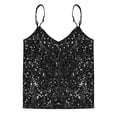 thumbnail image 3 of iiniim Kids Girls Sparkle Sequins Camisole Dancewear Tank Top Spaghetti Straps Vest Tops 2-12, 3 of 7