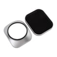 thumbnail image 1 of Camera Lens Hood, Square Metal Screw in Mount Lens Hood Shade with Cap, for DSLR SLR Cameras, 1 of 7