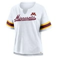 thumbnail image 4 of Women's Fanatics White Minnesota Golden Gophers Hometown Premium Script T-Shirt, 4 of 5