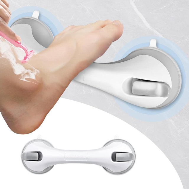 EcoNesxp Tabouret de Pédicure pour Petites Douches avec Ventouses Fortes pour Raser les Jambes