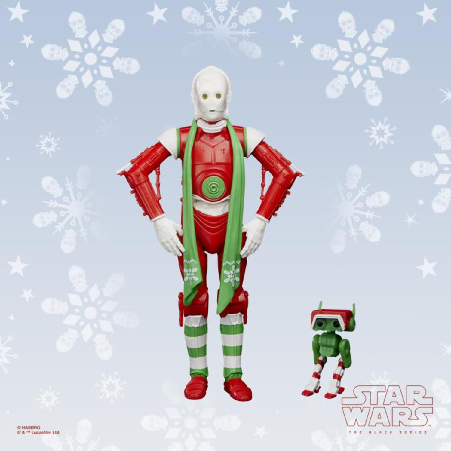 Star Wars The Black Series 6 Inch Action Figure Exclusive - Protocol Droid (Holiday Edition)
