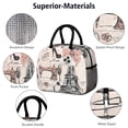 thumbnail image 2 of Sac à Lunch de Voyage – Sac Isotherme Vintage, Isolé et Portable pour l'Extérieur, 2 of 6