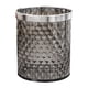 thumbnail image 3 of Contenedor de basura con estilo, cesto para basura, bote de basura para el hogar. Gris, 3 of 9