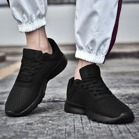 

PhoneSoap Fashion Wmoen SportsShoes Mesh Breathable Casual Sneakers Students Running Shoes Black