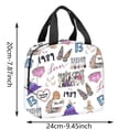 thumbnail image 3 of Bolsa de almuerzo de mano, bolsa aislada con aislamiento de gran capacidad, lonchera, 3 of 3
