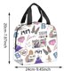 thumbnail image 2 of BPA-Free Utensils Hand-held Lunch Bag Large Capacity Insulation Insulated Bag Lunch Box, 2 of 2