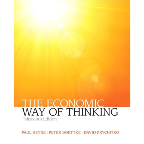 Pre-Owned Economic Way of Thinking, The (Myeconlab) Paperback