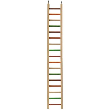 A&E Cage HB46420 Wooden Hanging Ladder - 38 x 5.25 - 0.5 in.