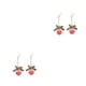 thumbnail image 2 of Jumpingount 1 par de pendientes para mujer, cumpleaños, aniversario, escuela, adolescentes, pendientes, fecha, joyería, esposa, regalo personalizado, Tipo 3 2piezas Jumpingount CBP264244, 2 of 5