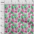 thumbnail image 2 of oneOone Cotton Poplin Green Fabric Sea Shells Ocean Sewing Material Print Fabric By The Yard 42 Inch Wide, 2 of 4