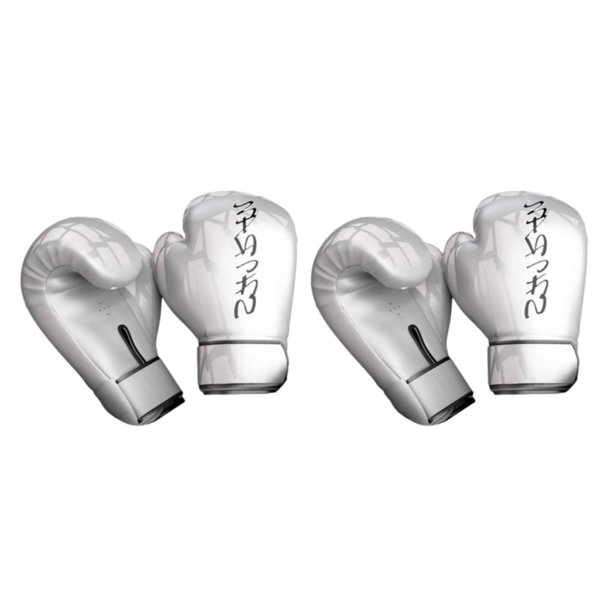 Soidarity Guantes de entrenamiento de boxeo Sparring Muay Fight Saco de boxeo Mitones 8oz Negro Type3 NO3