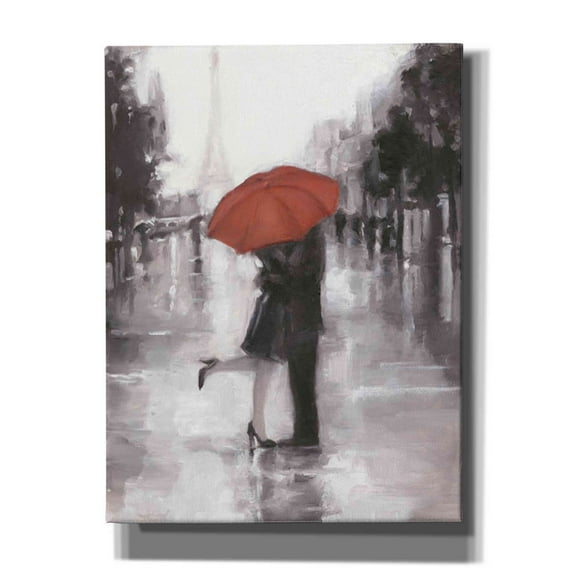 Epic Graffiti 'Caught in the Rain' by Ethan Harper Canvas Wall Art, 12"x16"