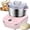 Pink, variant on DoughChief, Electric Dough Mixer 5Qt with Ferment Function, Dough Maker with Microcomputer Timing, 304 Stainless Steel, Face-up Touch Panel, for Pizza & Bread