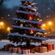 thumbnail image 4 of 2m Christmas Gold Vermicelli Tree Ribbon Satin Ribbon Decoration,Christmas Gold Vermicelli With Tree Ribbon Satin Ribbon Decoration,Gold Vermicelli Christmas Tree Ribbon Satin Ribbon,Christmas Tree, 4 of 9