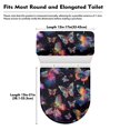thumbnail image 7 of HELLHERO Butterfly 2 Pack Toilet Covers Set Soft Polyester, Fits All Toilet Shapes, Modern Bathrooms, 7 of 7