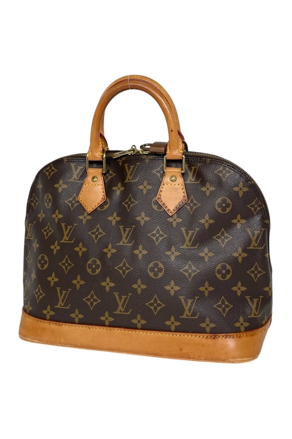 Pre-Owned Louis Vuitton Alma Monogram Brown Handbag M51130 Women's (Fair)