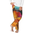thumbnail image 2 of Susaid Hip Hummingbird In Jacket Print Soft Teen Sleep Pants, Long Pajama Bottoms with Two Pockets and Elastic Waist, Designed for Ages 5-16-Large, 2 of 6