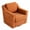 Chenille-Orange, variant on Swivel Accent Chair for Living Room, Modern Upholstered Barrel Arm Chair with Plump Back Pillow, Comfy Club Sofa Reading Chair for Adults (Chenille Sand, Set of 2)
