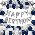 thumbnail image 1 of Decoraciones de cumpleaños, globos de fiesta feliz, suministros de pancarta para niños, niñas, hombres y mujeres, 1 of 5