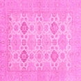 thumbnail image 1 of Ahgly Company Indoor Square Abstract Pink Modern Area Rugs, 8' Square, 1 of 4