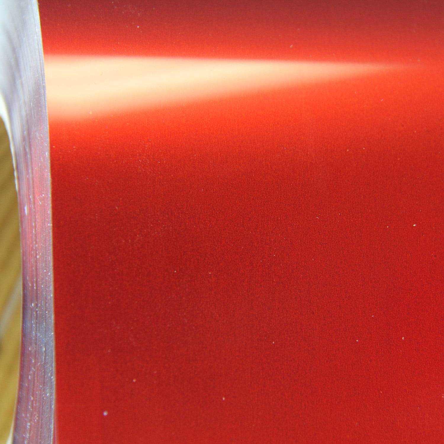 Threadart Metallic Foil Red Matte 20" Wide Heat Transfer Vinyl Film By the Yard Compatible