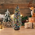thumbnail image 3 of FFENYAN Desktop Decoration Mini Christmas Tree DIY Needle Tree Decoration Christmas White Cedar Small Christmas Tree Christmas Mini Christmas Tree Desktop Decoration, 3 of 5