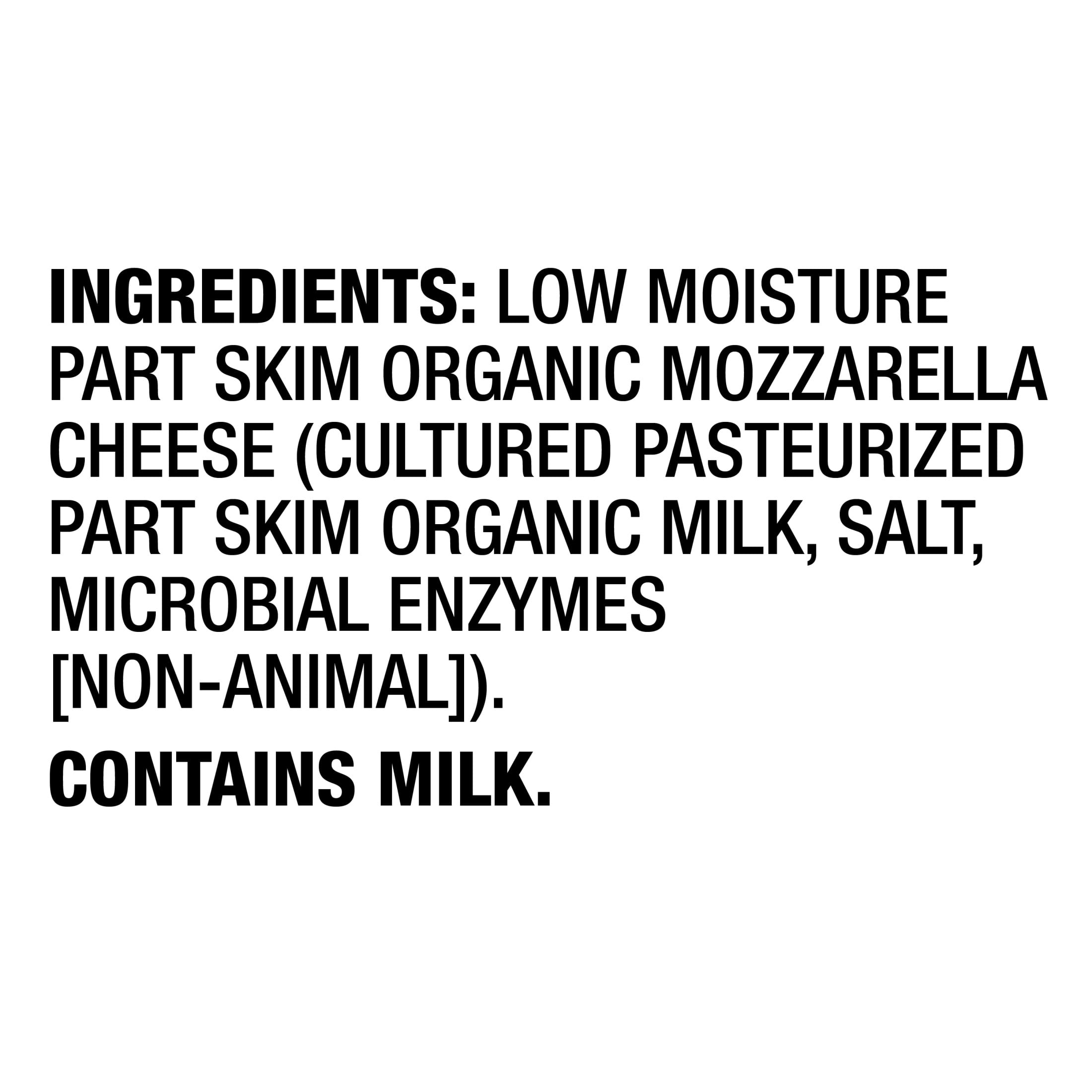 Horizon Organic Mozzarella String Cheese Pack, 8 oz, 8 Sticks