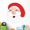 thumbnail image 1 of Happy Santa Wall Decal by Wallmonkeys Peel and Stick Graphic (48 in H x 42 in W) WM187115, 1 of 4