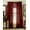 Burgundy, variant on 3 Piece Sheer Window Curtain Set - 2 Sheer Curtain + Scarf - Over 20 Colors!