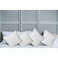 thumbnail image 6 of Ambesonne Geometric Throw Pillow Cover 4 Pack, Black Abstract Stars, 24", White Black, 6 of 6