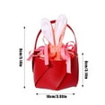 thumbnail image 3 of Huanglei Easter Bunny Party Tote With Handle For Candy Eggs And Holiday Celebration, 3 of 6