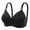 Black#front closure bras for women, variant on nerohusy Front Closure Bras for Women Plus Size,Daisy Bras for Older Women,Daisy Bra,Daisy Bra for Seniors Front Closure,Comfortable Convenient No Wire Buckle Bra,Gray,L