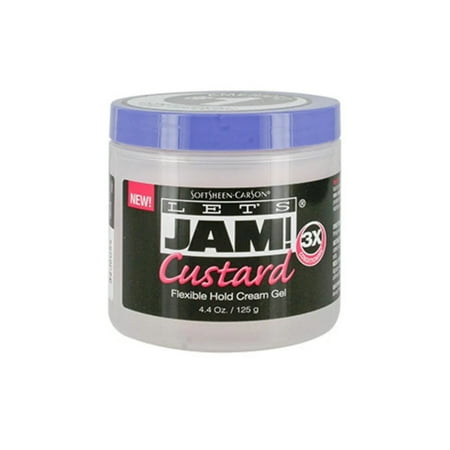 Let's Jam! Custard Flexible Hold Cream Gel 4.4 oz