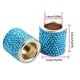 thumbnail image 4 of Kenally Anillo de diamante para asiento de coche, 2 uds., adorno para coche, cristal ostentoso, reposacabezas para asiento de coche, decoración de Automoción decorativa y accesorios lago azul NO1 Kenally VI3680-03B, 4 of 6