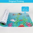 thumbnail image 5 of Kids Bath Mat for Tub, 40"x 16" Bathtub Mat Non Slip, Cartoon Bath Tub Shower Mat Anti Slip with Drain Holes and Suction Cups Machine Washable, 5 of 7