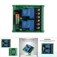 thumbnail image 4 of DEWIN 2-Channel 30A 12V Relay Module with SMD Optocoupler Isolation for High and Low Level Trigger, 4 of 9