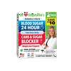 Dr. Stephanie's Double Pack- Blood Sugar 24 Hour + Carb & Sugar Blocker - 2 Pack Supplements