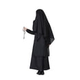 thumbnail image 4 of Women'S Halloween Nun Costume Dress, Long Sleeve Cosplay Outfit For Role Play Parties, Stage Performances, Themed Events, Holiday Gatherings, Costume Events And Adult Dress Up Wear, 4 of 7
