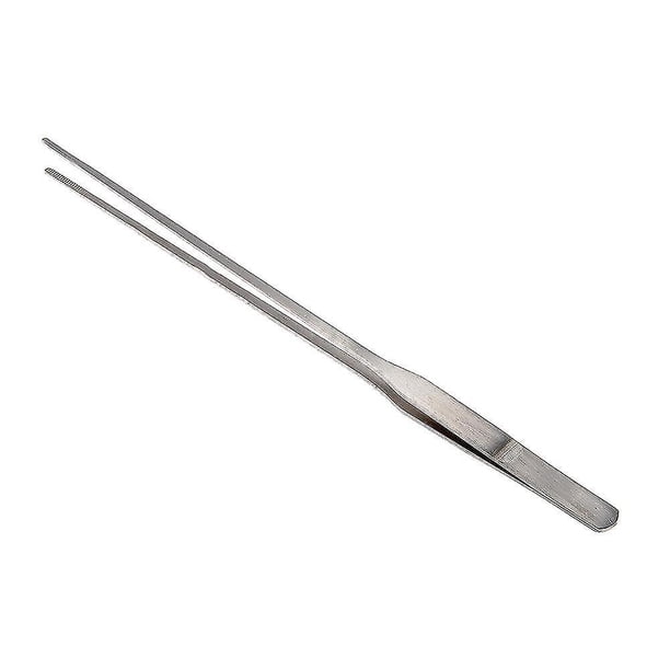 27 Cm Tweezers Long Straight Tweezer Stainless Steel Aquarium Basin