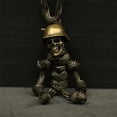 thumbnail image 3 of Skeleton Soldier Paracord Keychain  Alloy Soldier Keychain Luggage Tag, 3 of 8