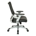 thumbnail image 2 of Office Star Products Screen Back Chair with Black Faux Leather Seat, 2 of 4
