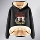 thumbnail image 4 of WILLBEST Sudadera Oversize para Mujer con Estampado Navideño de Vaca, Estilo Western, Estilo Femenino y Grueso Grande, 4 of 4