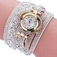 thumbnail image 2 of Pulseras para mujer, regalos para mujer CCQ Reloj de pulsera analógico de cuarzo con esfera de cristal y diamantes de imitación vintage para mujer, 2 of 2