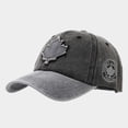 thumbnail image 2 of kaondbfi Summer Outdoor Travel Essentials Accessories Baseball Caps for Women and Men Canada Maple Cotton Baseball Cap Sports Outdoor Casual Hat, 2 of 8